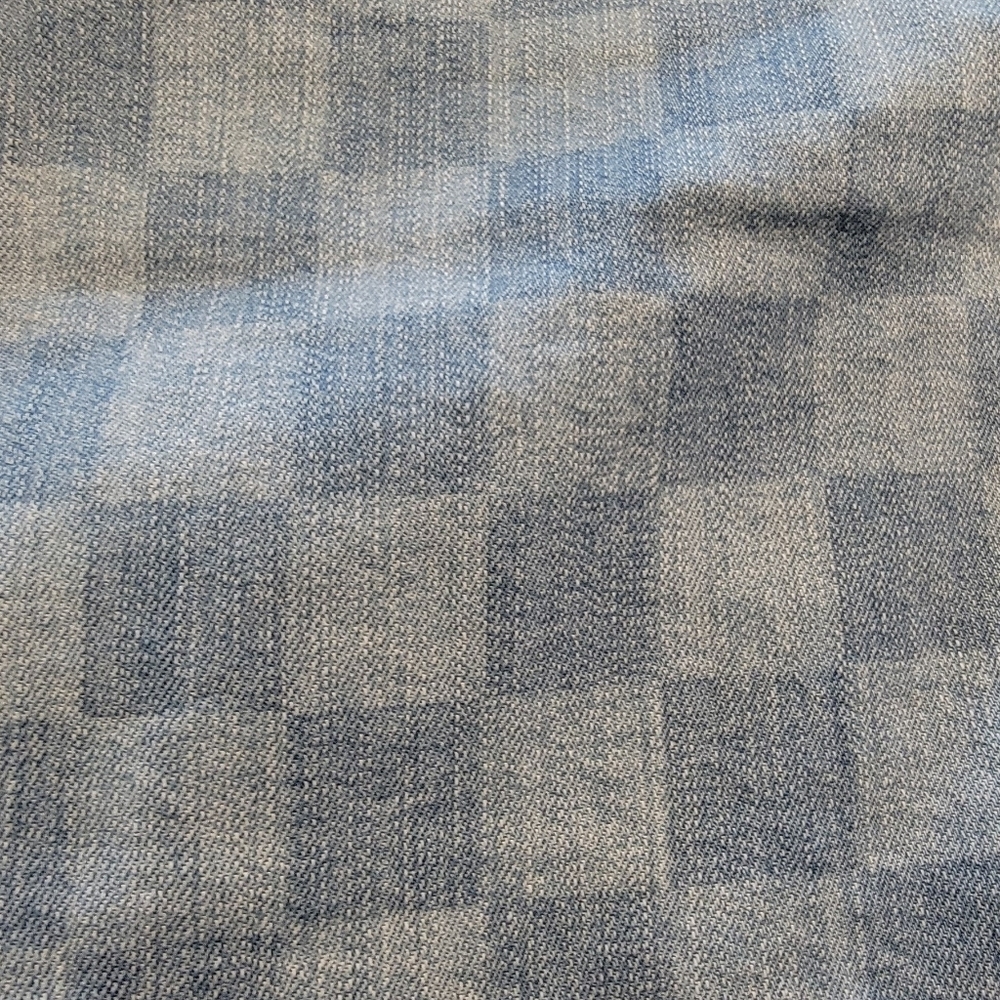 Wild Fable Blue Checkered Mini Skirt, Small - Picture 7 of 8